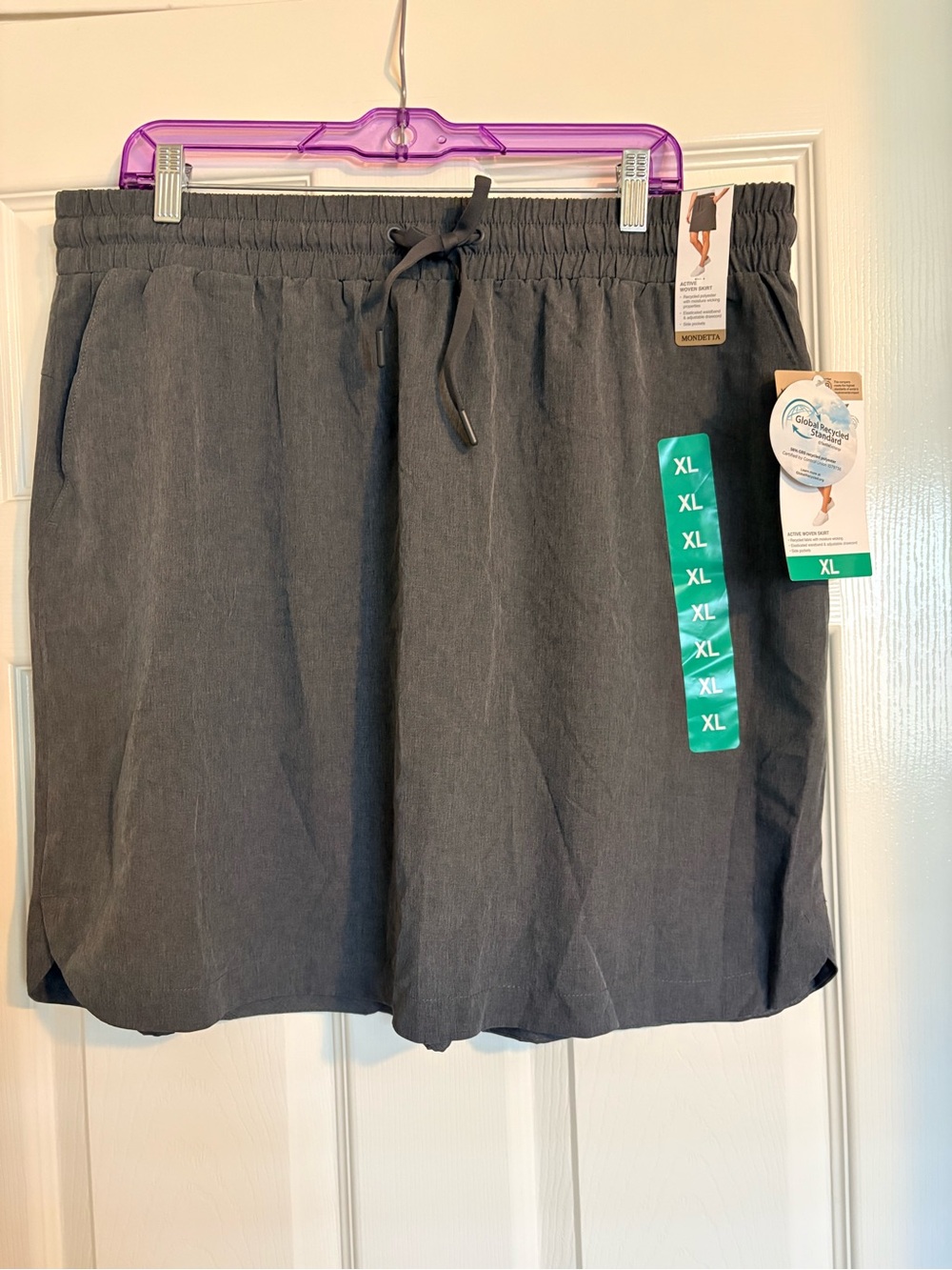 Mondetta Gray Performance Luxury Women's Skirt